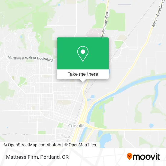 Mattress Firm map