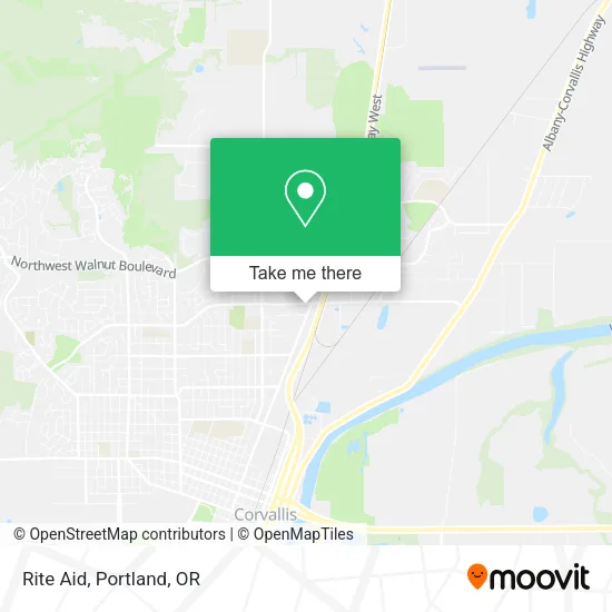 Mapa de Rite Aid