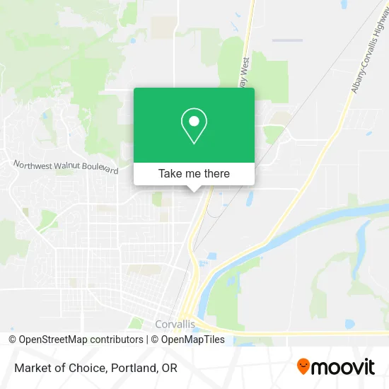 Market of Choice map