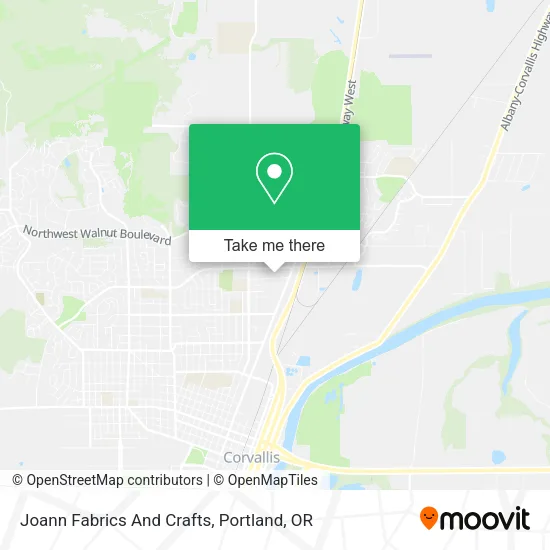 Mapa de Joann Fabrics And Crafts