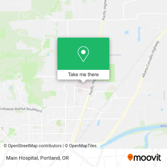 Mapa de Main Hospital