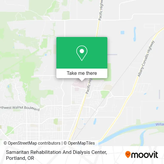 Mapa de Samaritan Rehabilitation And Dialysis Center