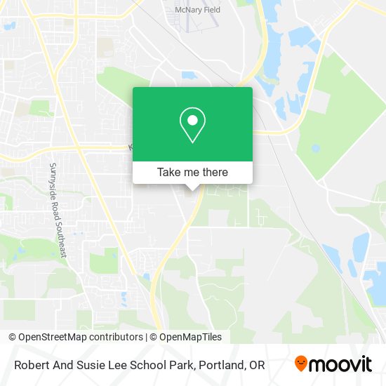 Robert And Susie Lee School Park map