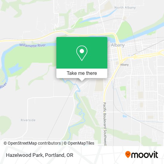 Mapa de Hazelwood Park