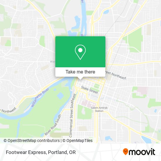 Footwear Express map