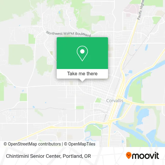 Chintimini Senior Center map