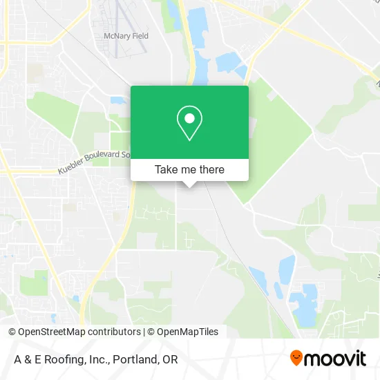 Mapa de A & E Roofing, Inc.