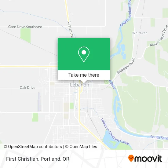 First Christian map