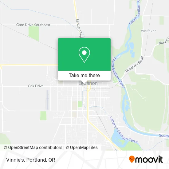 Mapa de Vinnie's