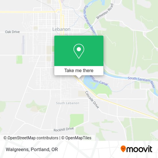 Walgreens map