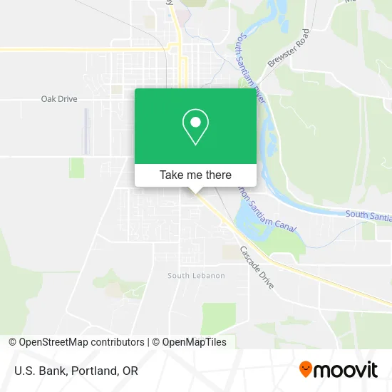 Mapa de U.S. Bank