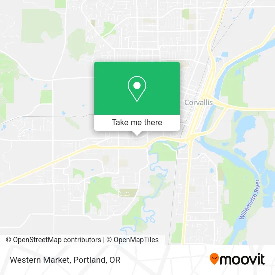 Mapa de Western Market