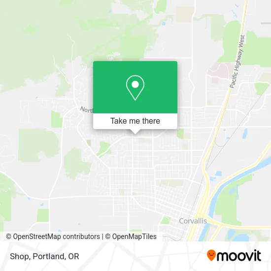 Shop map