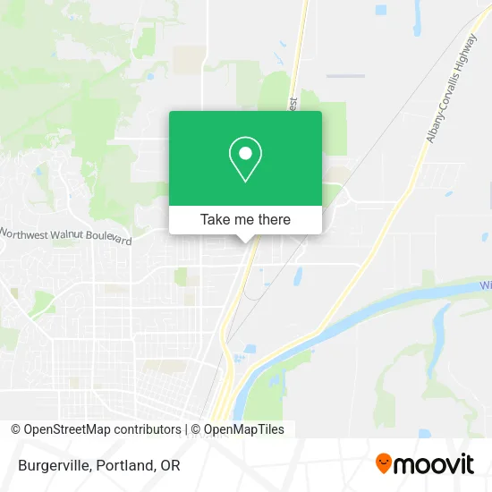 Mapa de Burgerville