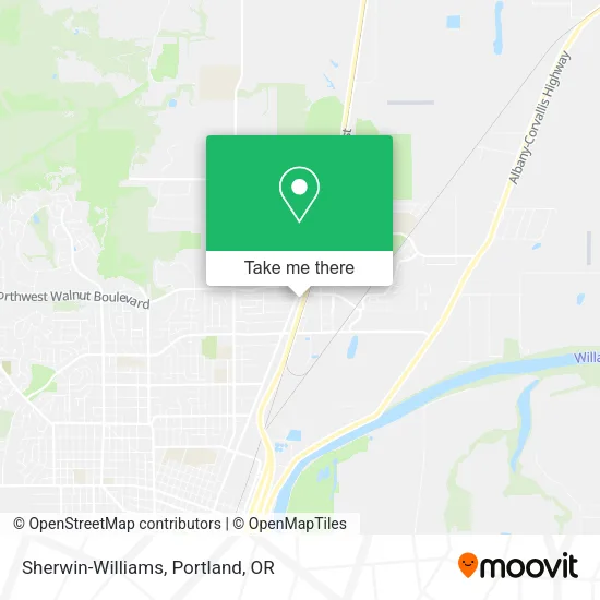 Mapa de Sherwin-Williams