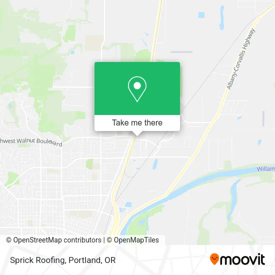 Sprick Roofing map