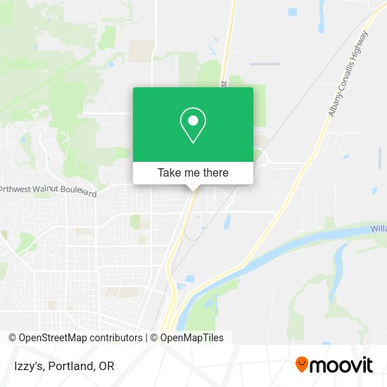 Izzy's map