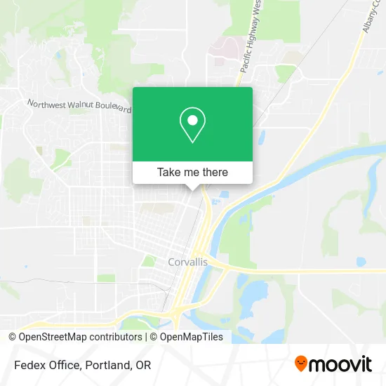 Mapa de Fedex Office