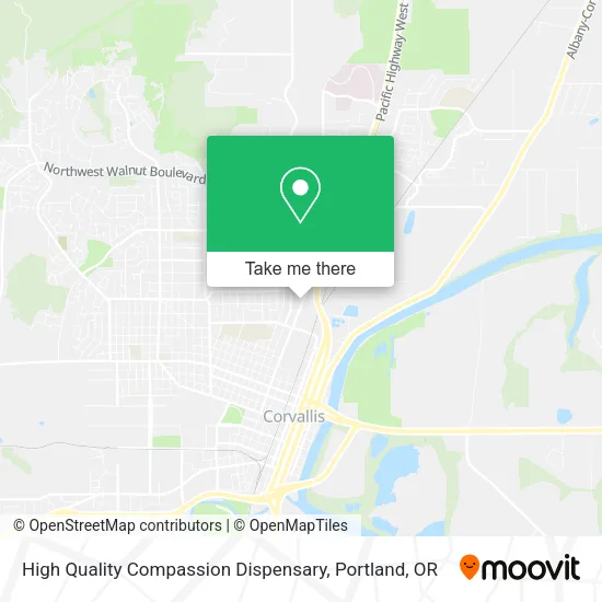 Mapa de High Quality Compassion Dispensary