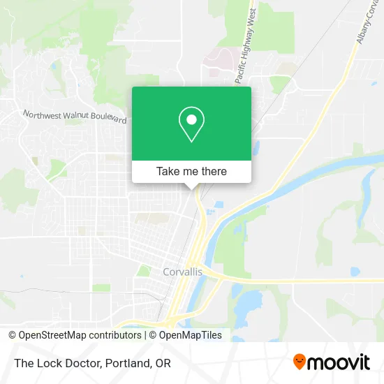 Mapa de The Lock Doctor