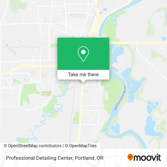 Mapa de Professional Detailing Center