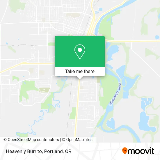 Heavenly Burrito map