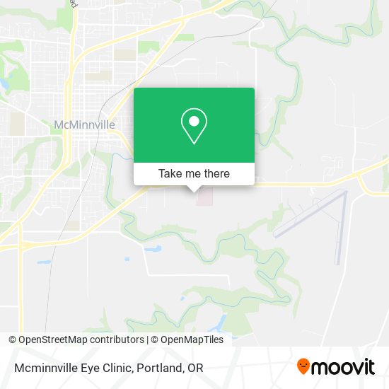 Mapa de Mcminnville Eye Clinic