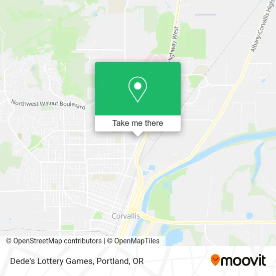 Mapa de Dede's Lottery Games