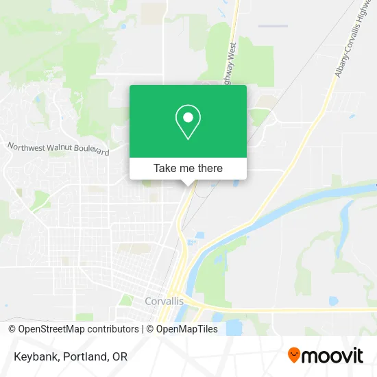 Mapa de Keybank
