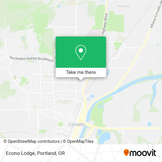 Econo Lodge map