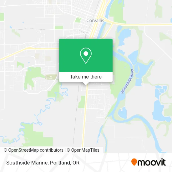 Mapa de Southside Marine