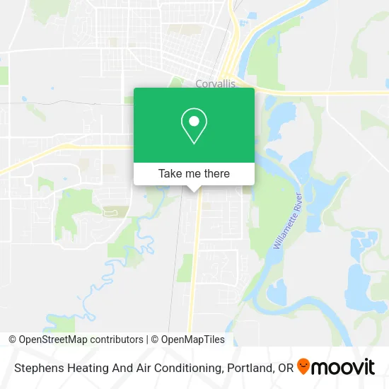 Mapa de Stephens Heating And Air Conditioning