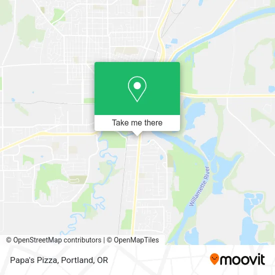 Mapa de Papa's Pizza