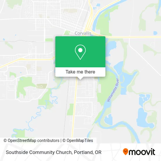 Southside Community Church map