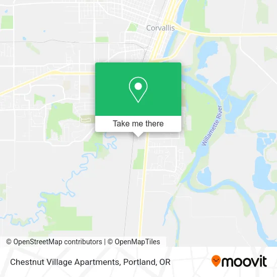 Mapa de Chestnut Village Apartments