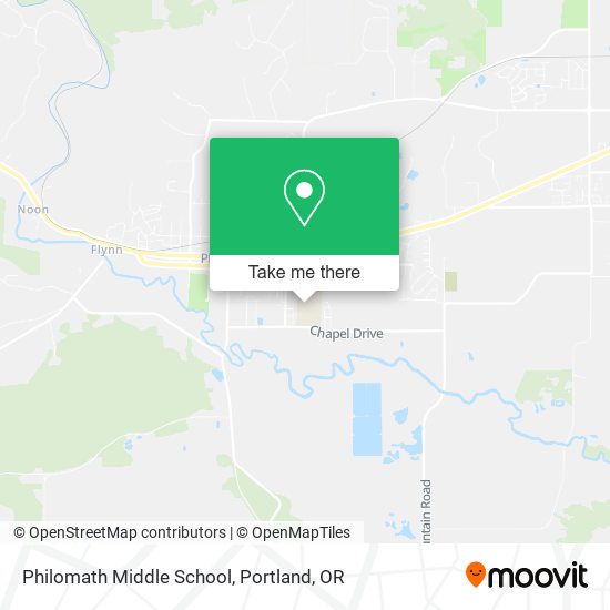Philomath Middle School map