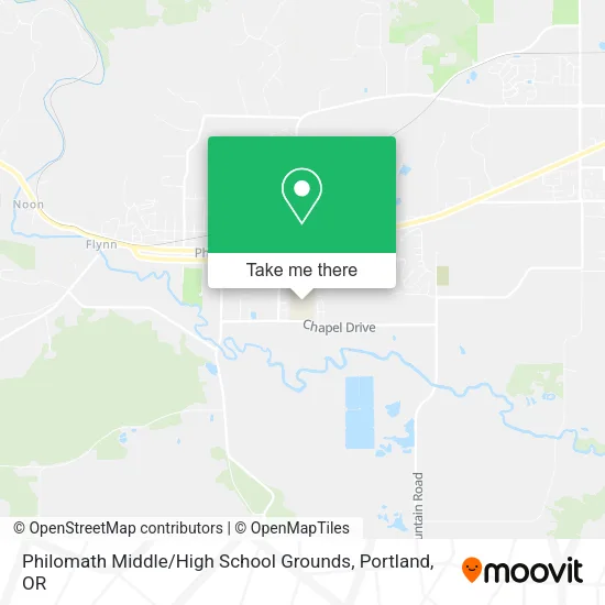Philomath Middle / High School Grounds map