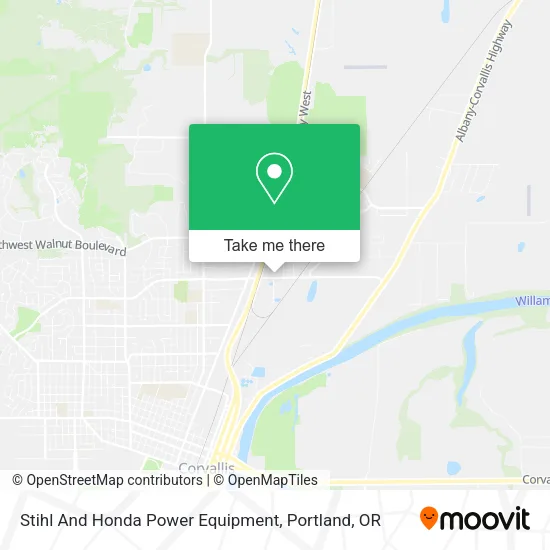 Mapa de Stihl And Honda Power Equipment