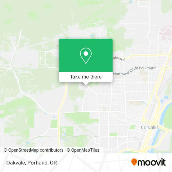 Oakvale map