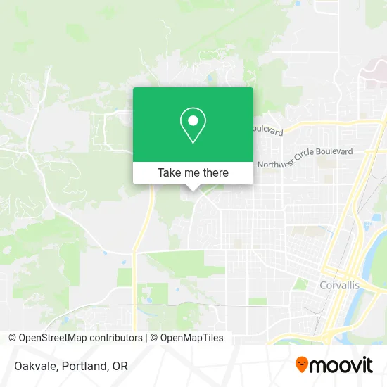 Oakvale map