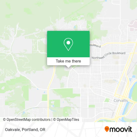 Oakvale map