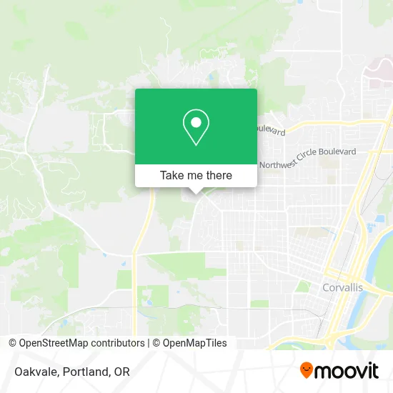 Oakvale map