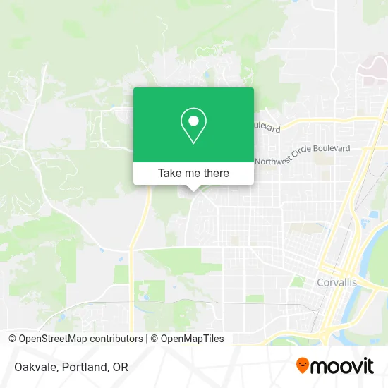 Oakvale map