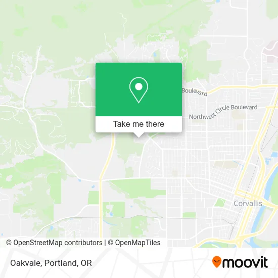Oakvale map