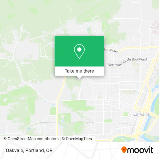 Oakvale map