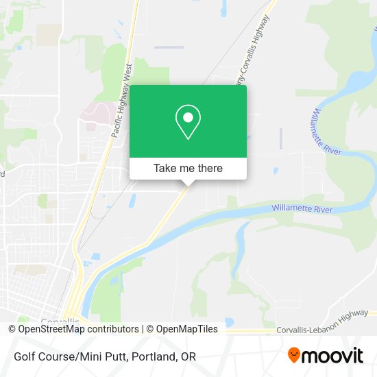 Golf Course/Mini Putt map