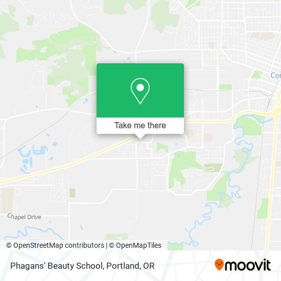Phagans' Beauty School map