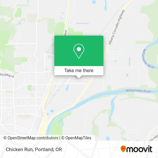 Mapa de Chicken Run