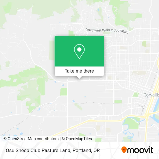 Osu Sheep Club Pasture Land map