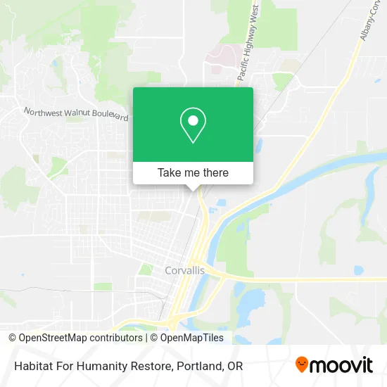 Mapa de Habitat For Humanity Restore